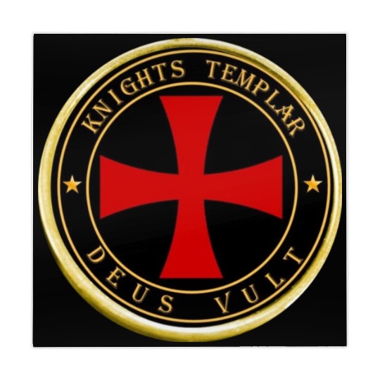 Knights Templar Deus Vult Mahjong Mats