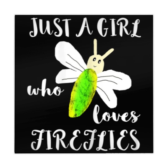 Just A Girl Who Loves Fireflies Lightning Bugs Mahjong Mats