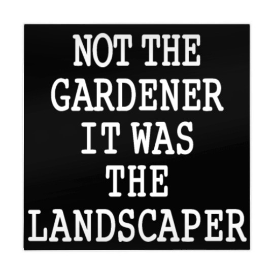 Funny Landscaper Saying Garden Lawn Mowing Mahjong Mats