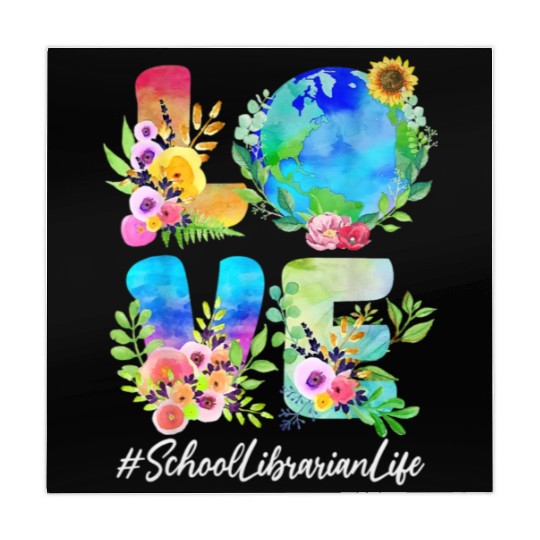 School Librarian Love World Earth Day Save The Pla Mahjong Mats