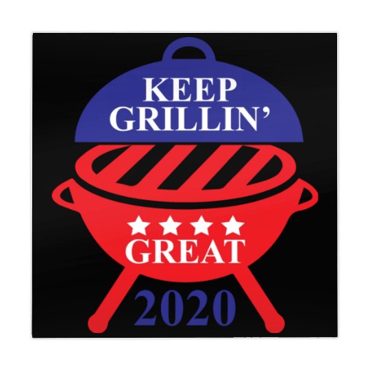 Keep Grillin Great 2020 Guys Republican Funny Gift Mahjong Mats