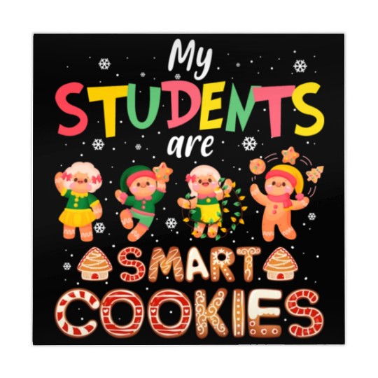 My Students Are Smart Cookies Gingerbread Teacher Mahjong Mats