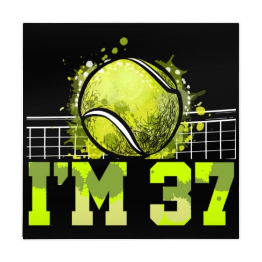 I'm 37 Racket Sports Tennis Player Adult 37th Mahjong Mats