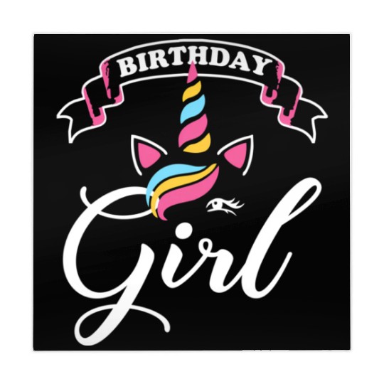 Rainbow Unicorn Happy Party Mahjong Mats