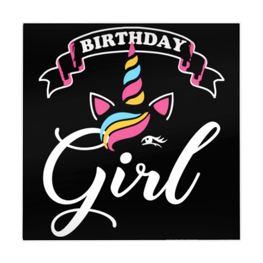 Rainbow Unicorn Happy Party Mahjong Mats