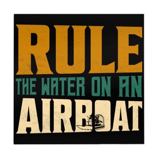 Rule The Water On An Airboat Propeller Swamp Hydro Mahjong Mats
