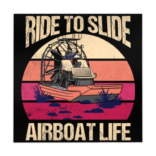 Ride To Slide Airboat Life Propeller Swamp Hydropl Mahjong Mats