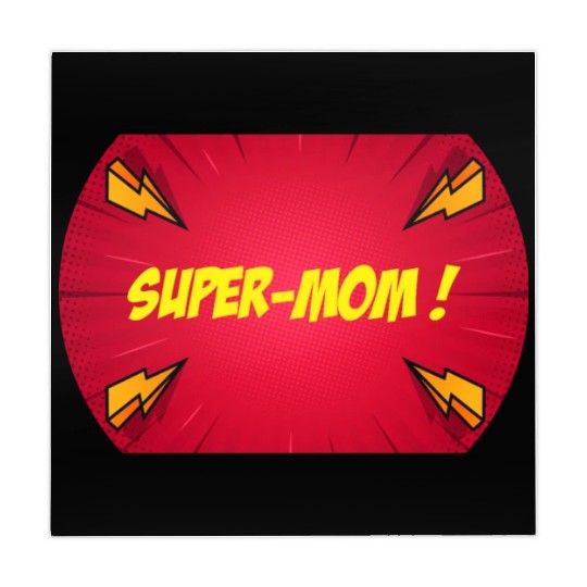 Super-mom super-hero. Best mom Mother's day Comics Mahjong Mats