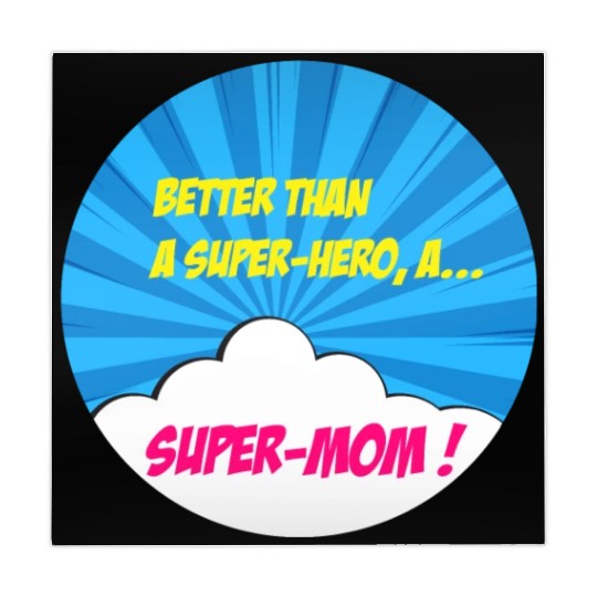 Super-mom super-hero. Best mom Mother's day Comics Mahjong Mats