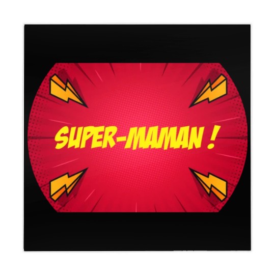 Super-mom super-hero. Best mom Mother's day Comics Mahjong Mats