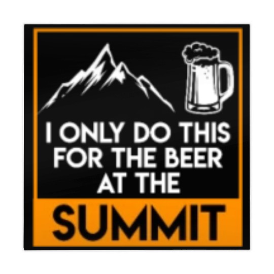 Summit Beer fan Wanderlust Mountain lover Hiker Mahjong Mats