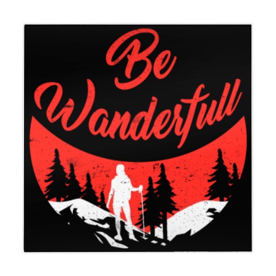 Wanderlust Be Wanderfull Mountain Fan Hiking Mahjong Mats