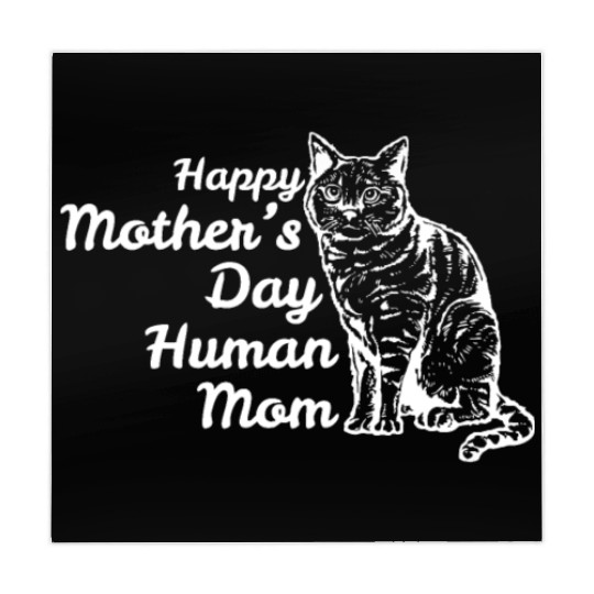 Happy Mother's Day Human Mom Vintage Catfunny fami Mahjong Mats