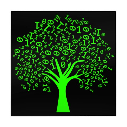 Funny Binary Tree Computer Science Coding Mahjong Mats