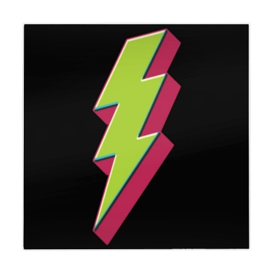 Green Lightning Bolt Mahjong Mats