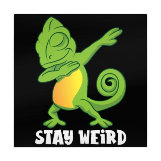 Dabbing Chameleon Sweet Mahjong Mats