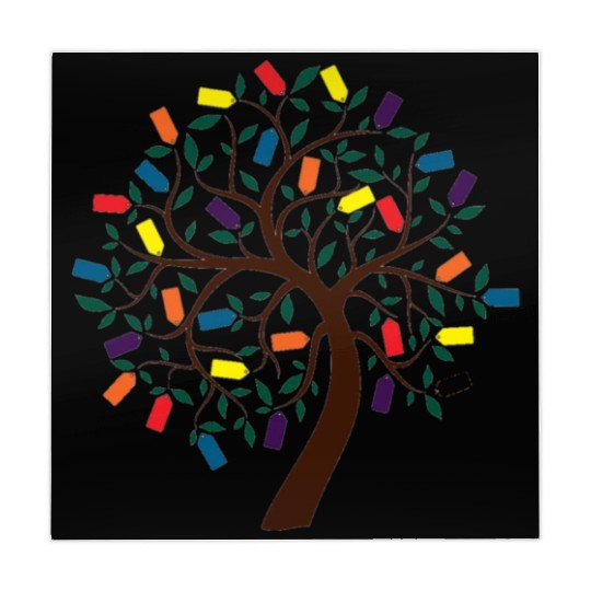 Autumn family tree Mahjong Mats