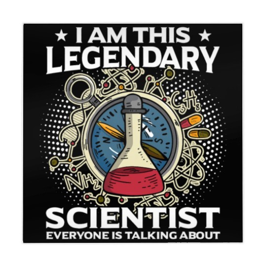 Science Teacher Physics Chemistry Funny scientist Mahjong Mats