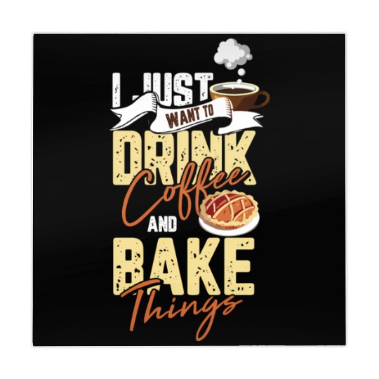 I Just Want To Drink Coffee And Bake Things For A Mahjong Mats