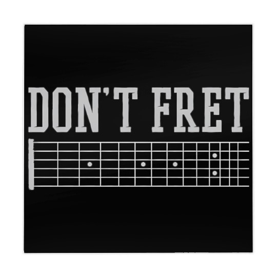 Don'T Fret Guitar Musican Band Mahjong Mats