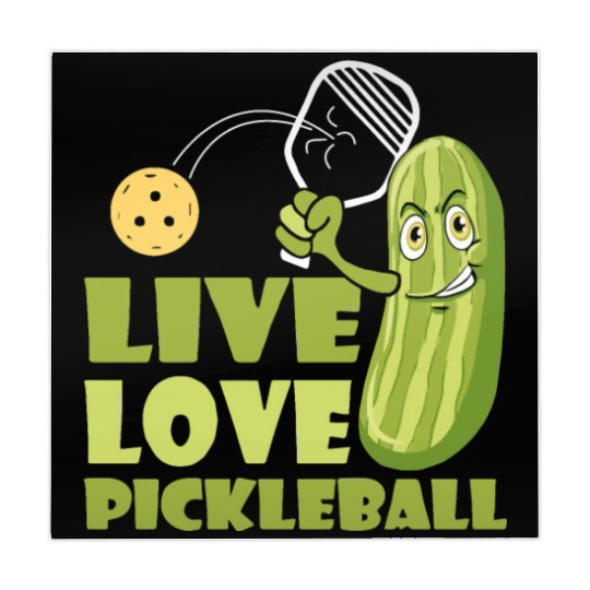 Live Love Pickleball Who Loves Pickle And Ball Mahjong Mats