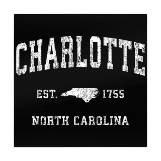 Charlotte North Carolina Nc Athletic Sports Mahjong Mats