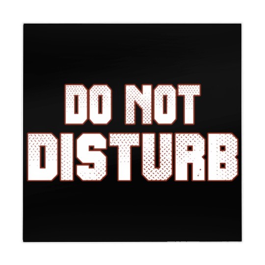 Do Not Disturb Fun Mahjong Mats