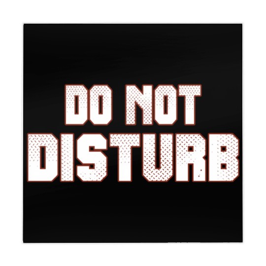 Do Not Disturb Fun Mahjong Mats
