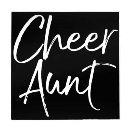 Cute Cheerleading Gift for Aunt Cheerleaders Fun C Mahjong Mats