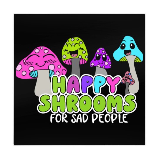 Happy Shrooms For Sad People Mahjong Mats
