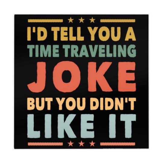 Time Travel Joke Science Fiction Sci-Fi Nerd Geek Mahjong Mats