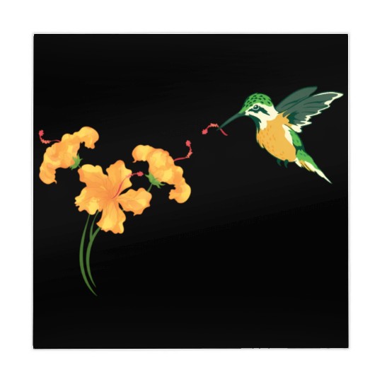 Garden Flower Nature Flower Animal Bird Hummingbir Mahjong Mats
