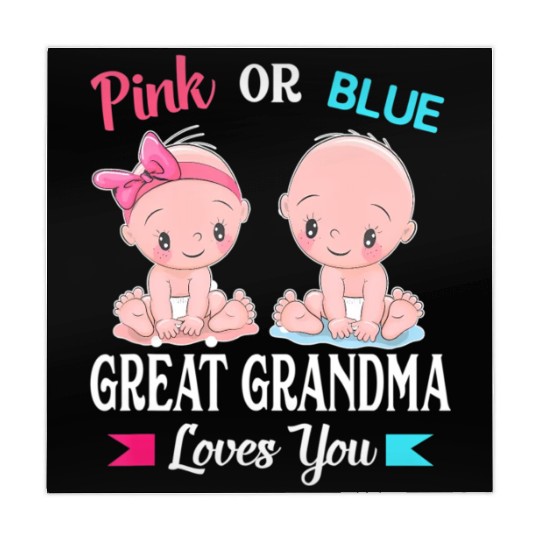 Pink or Blue Great Grandma Loves You Mahjong Mats
