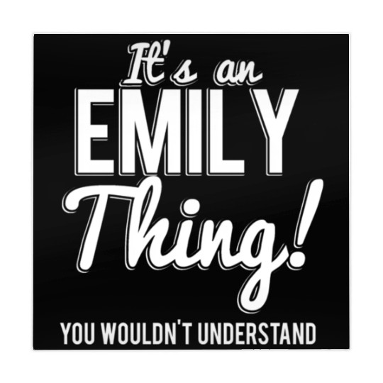 It'S An Emily Thing You Wouldn'T Understand Mahjong Mats