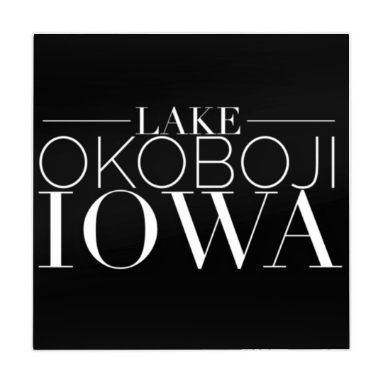 Lake Okoboji Iowa Mahjong Mats