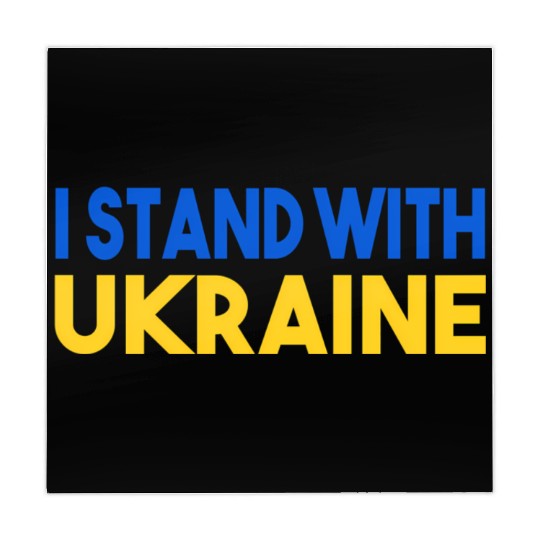 Ukraine Flag I Stand With Ukraine Mens Mahjong Mats