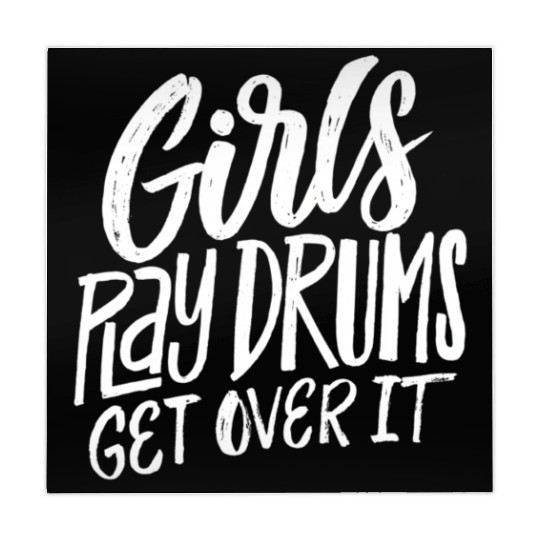Play Drums Get Over It Drummer Musician Mahjong Mats
