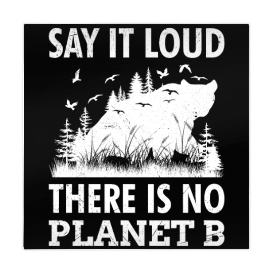 Say it loud There is no Planet B environment Mahjong Mats