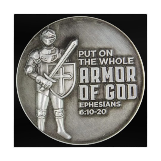 put on the full armor of god ephesians 6:10 Mahjong Mats