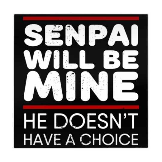 Senpai Will Be Mine Yandere Cosplay Mahjong Mats