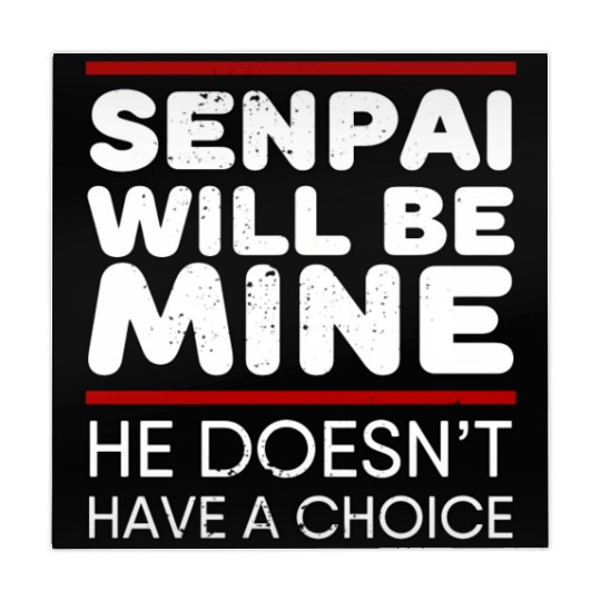 Senpai Will Be Mine Yandere Cosplay Mahjong Mats
