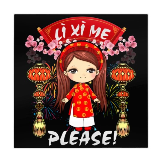 Li Me Please Vietnamese Lunar New Year Mahjong Mats