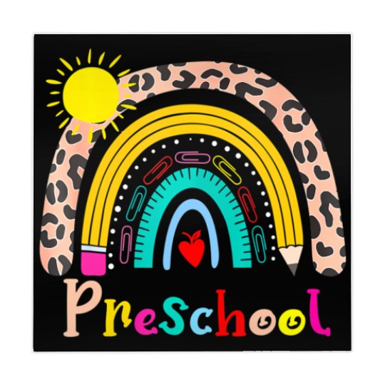 Team Preschool Squad Back To School Rainbow Teache Mahjong Mats