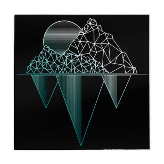 Mountains Hiking Camping Rock Climbing Camper Mahjong Mats