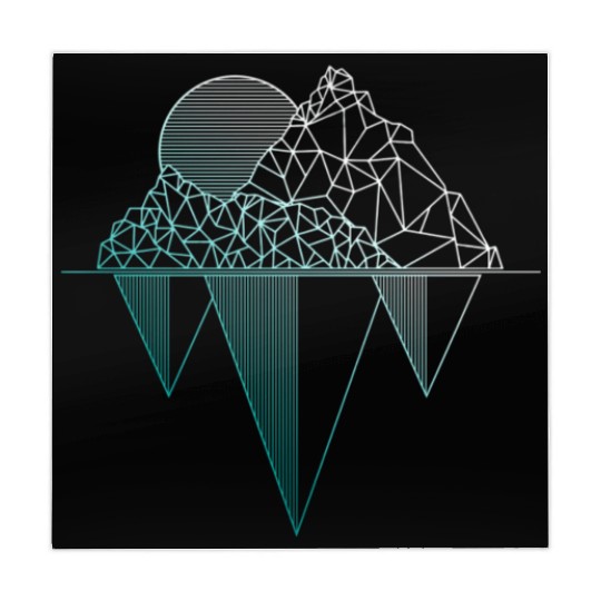 Mountains Hiking Camping Rock Climbing Camper Mahjong Mats