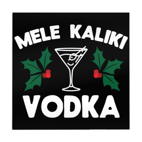 Mele Kaliki Vodka Kalikimaka Mahjong Mats