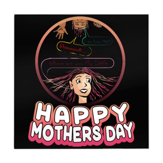 mothers Day - hide and seek childhood game at home Mahjong Mats