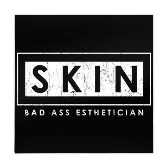 Skin Bad Ass Esthetician Skincare Esthetician Mahjong Mats