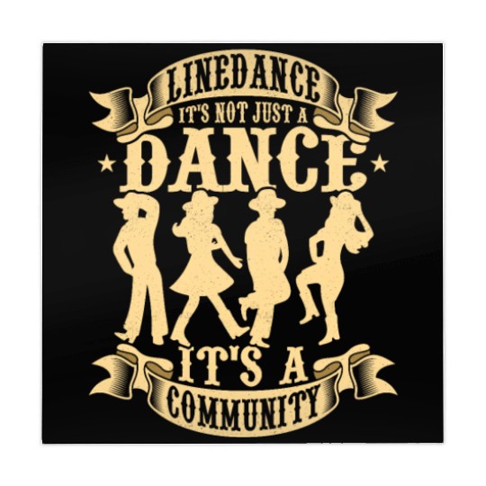 Linedance It's Not Just A Dance Western Country Mu Mahjong Mats
