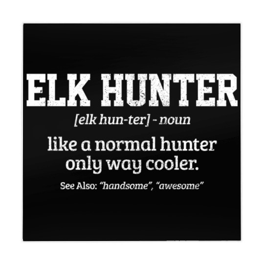 Elk Hunter Definition Elk Hunting Mahjong Mats